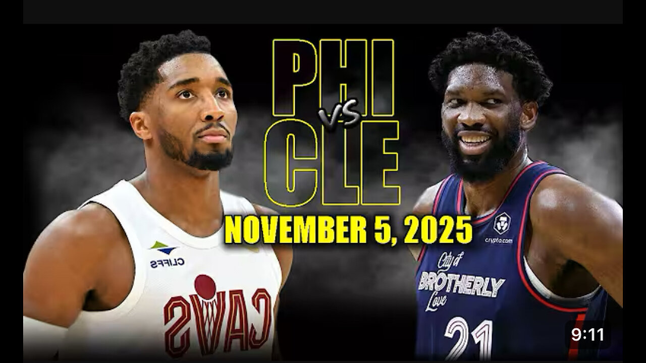 Cleveland cavaliers vs Philadelphia 76ers highlights