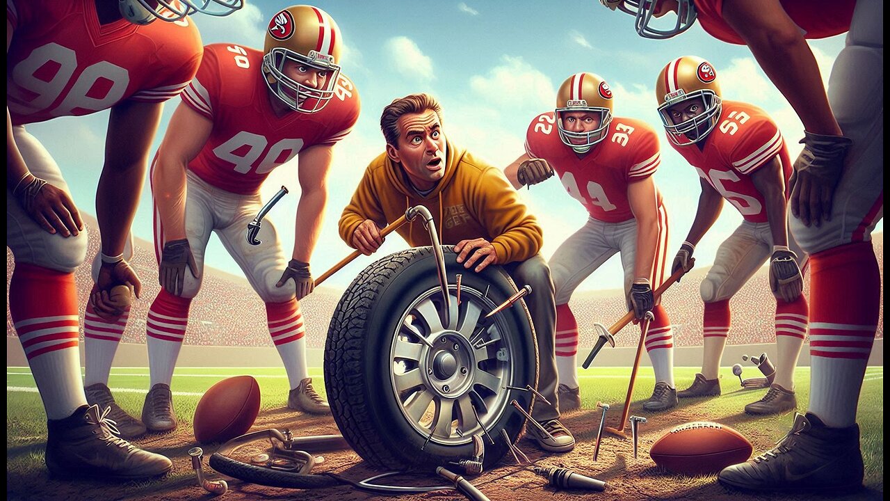 Coach’s Genius Hack for Changing a Flat Tire—Players Stunned!