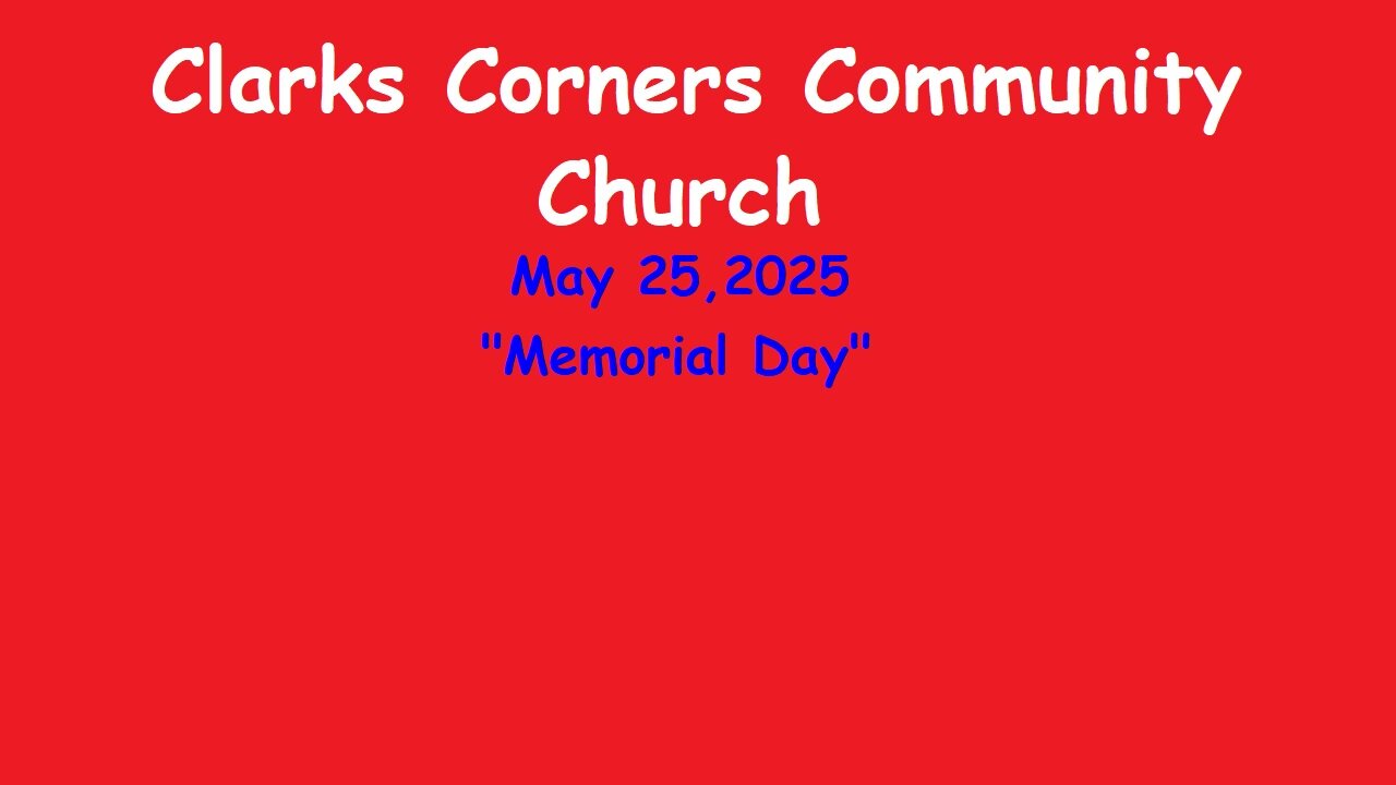 05/25/2025 Memorial Day