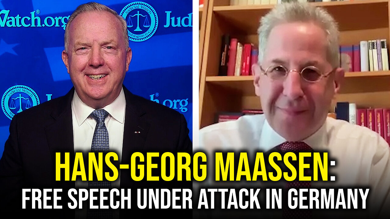 Hans-Georg Maassen: Free Speech under Attack in Germany