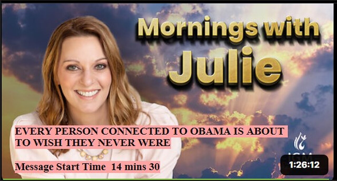 Julie Green subs EVERY PERSON CONNECTED TO OBAMA IS ABOUT TO WISH THEY NEVER WERE