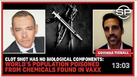 "Clot Shot Lacks Biological Components: Worldwide Population Exposed to Vaxx Chemicals"