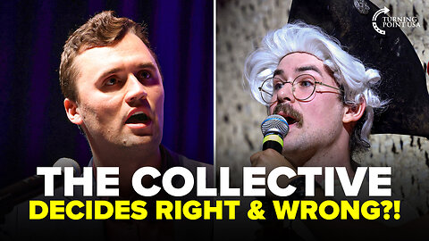 Charlie Kirk Destroys “Collective Morality” Argument from Pirate Student 👀
