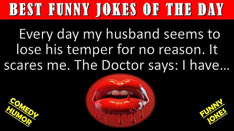 🤣 BEST JOKES OF THE DAY! - Women goes to docter, worried about her husbands temper