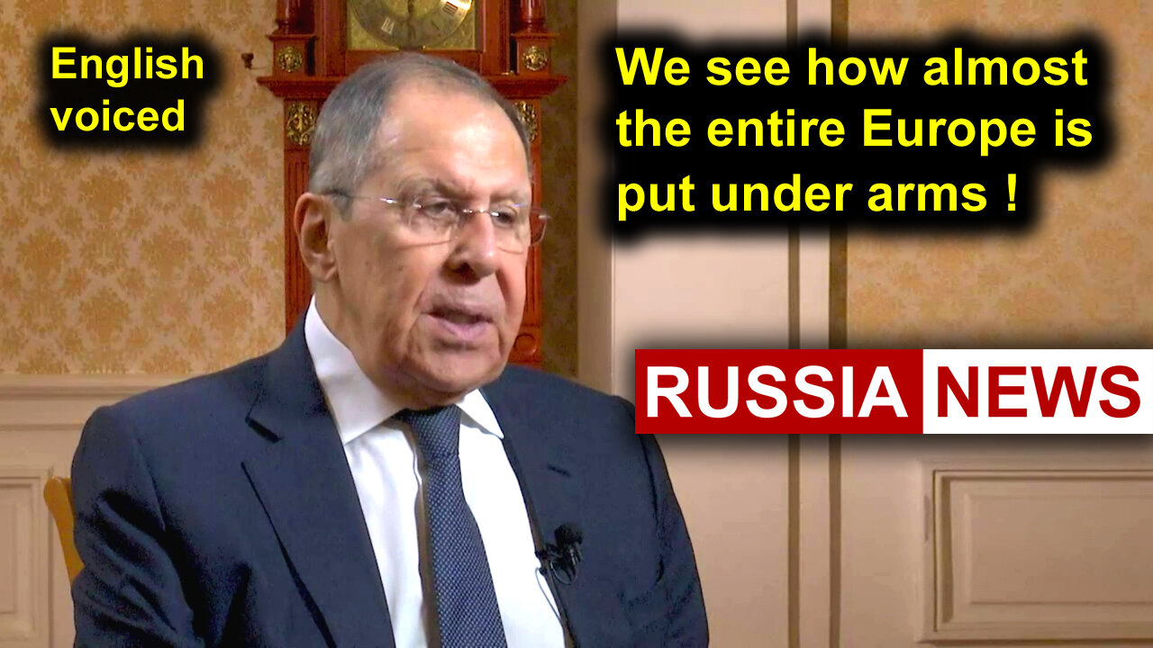 We see how almost the entire Europe is put under arms!