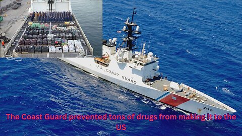 Coast Guard Cutter Hamilton at the center of a massive amount of drug interdictions