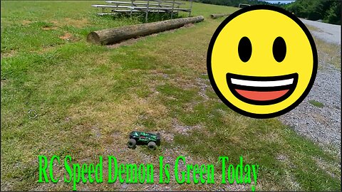 RC Speed Demon In A Field Part 4 (Green)