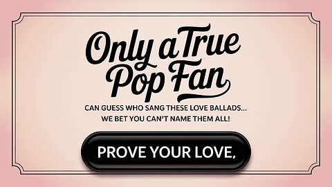 Who sang these love ballads?