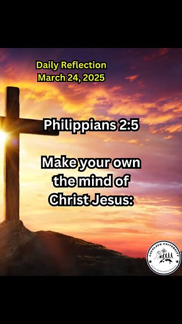 Daily Reflection March 24, 2025