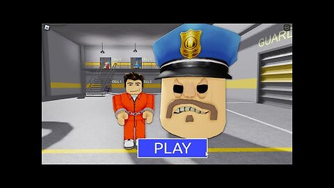 Escaping from a BARRY'S HEAD PRISON RUN! And BECAME a BARRY PRISONER COP