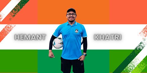 Coach Hemant Khatri from India