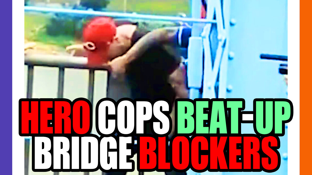 🔴LIVE: Cops Beat-Up Bridge Blockers, FBI Sues To Protect Agents Who Raided GOP Activists 🟠⚪🟣
