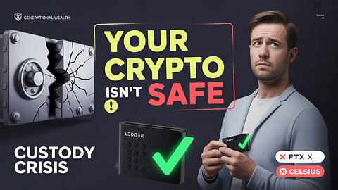 Crypto Custody Wake-Up Call: Protect Your Coins Before It’s Too Late