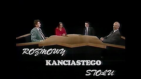 Rozmowy kanciastego stołu - Piotr Ikonowicz vs Janusz Korwin-Mikke (1994)