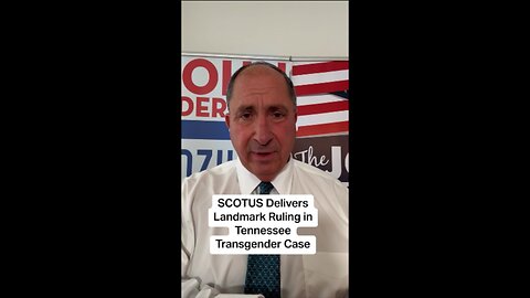 SCOTUS Delivers Landmark Ruling in Tennessee Transgender Case