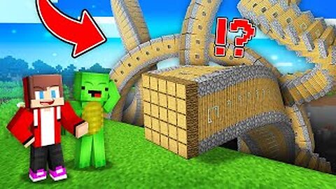 JJ And Mikey Found SCARY LONGEST CURSED VILLAGER HOUSE in Minecraft