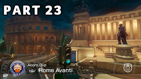 Mario Kart 8 Deluxe Grand Prix Mode - Part 23 - Acorn Cup 50cc | Switch | No Commentary
