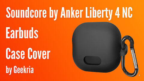 Soundcore by Anker Liberty 4 NC Ecarbuds Case Cover | Geekria