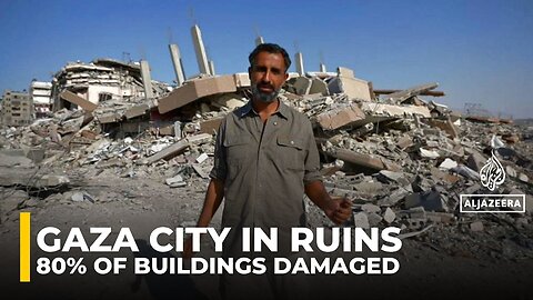 Gaza City in ruins: 80% of buildings damaged as UN warns of massive cleanup