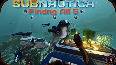 Finding and collecting all 5 Cuddlefish (Subnautica)