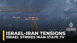 Israeli forces bombed the offices of Iran_s state broadcaster IRIB in Tehran