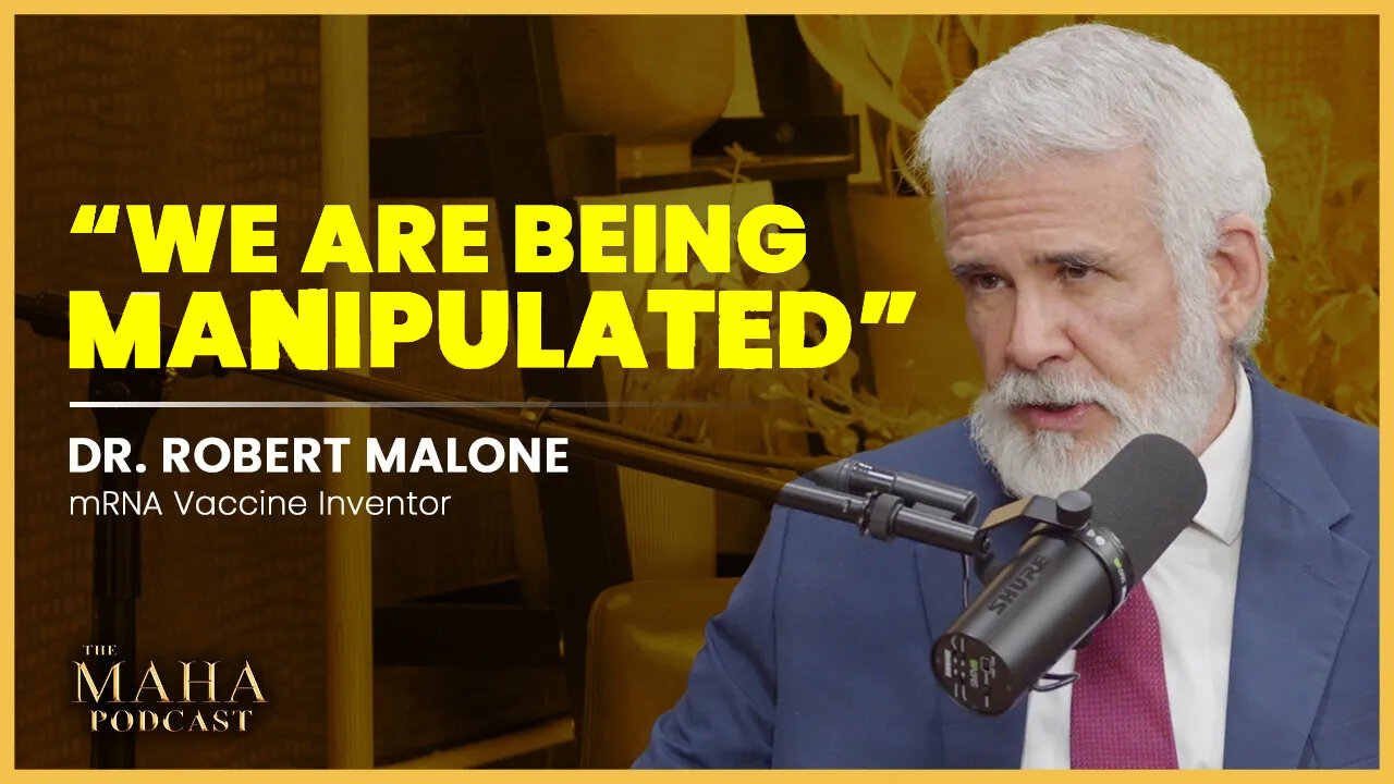 Dr. Robert Malone REVEALS The TRUTH - Big Pharma Lies, mRNA Danger, and CIA Manipulation