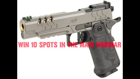 KIMBER 2K11 Stainless Target 9MM OR MINI #2 FOR 10 SPOTS IN THE MAIN WEBINAR