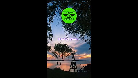 First You Suffer...