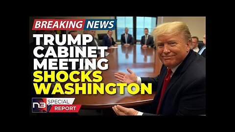 Breaking: Inside The Cabinet Meeting That Has DC Panicking! You Won't Believe What Was Said!