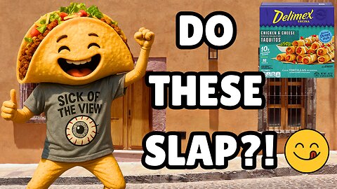 We Were NOT Ready for These Taquitos...🔥🌮 | Delimex Taste Test