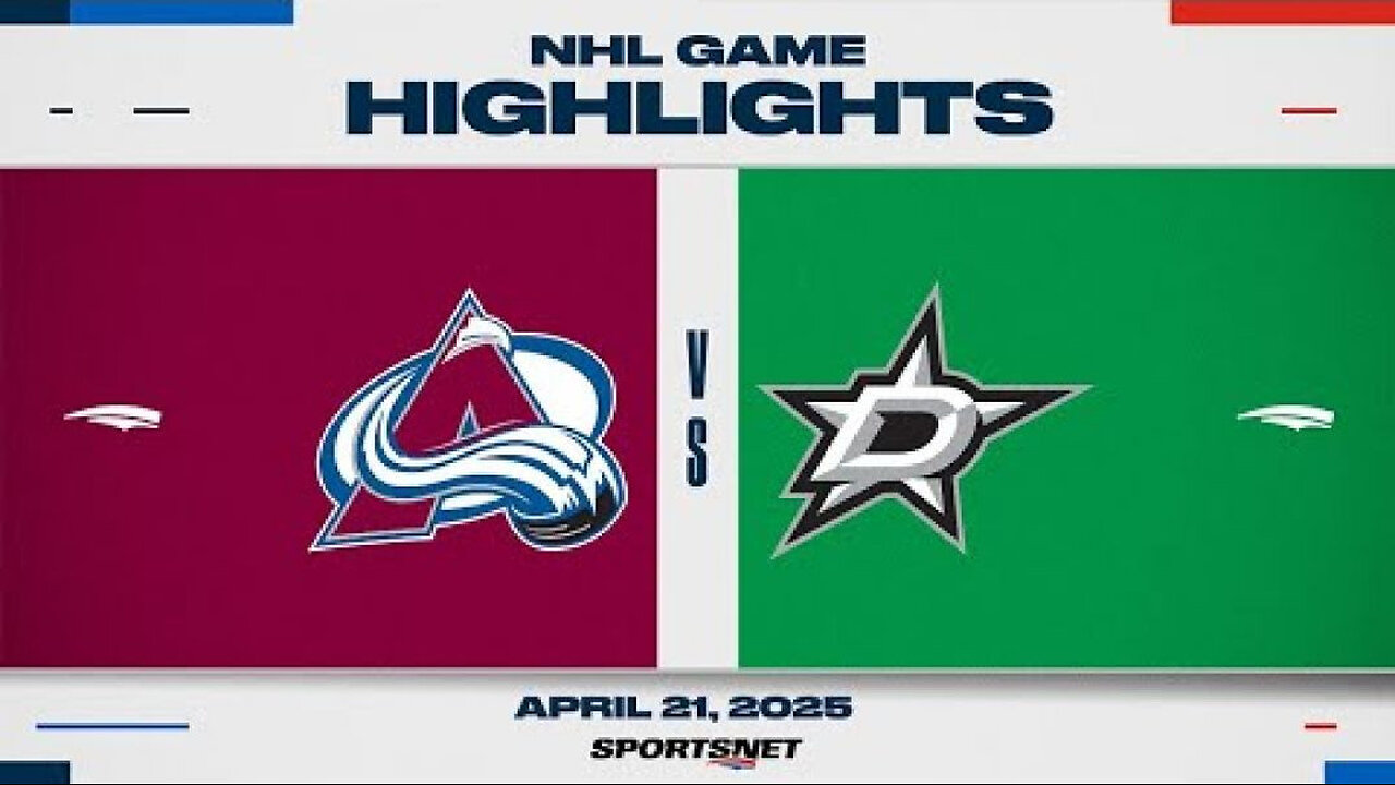 NHL Game 2 Highlights - Avalanche vs. Stars