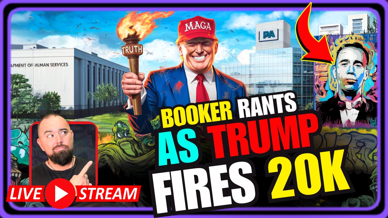 TRUMP OWNS SWAMP! 20K HHS CUTS, FDA BUST, BOOKER FLOPS