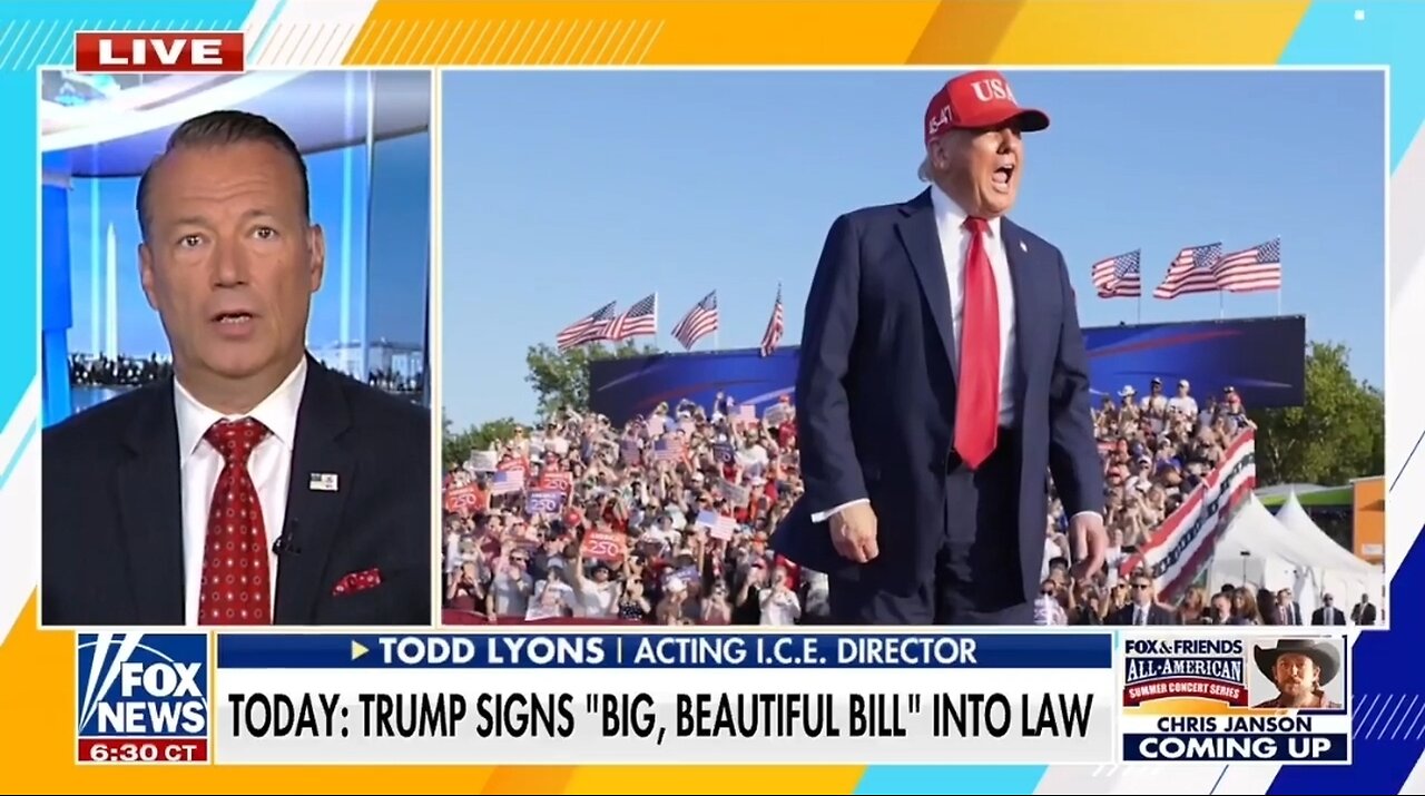 Acting ICE Director: Trump Is Making America Safe Again