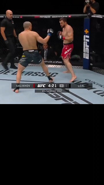MUSLIM SALIKHOV KNOCKS OUT CARLOS LEAL IN THE FIRST ROUND!!!! 😱🔥