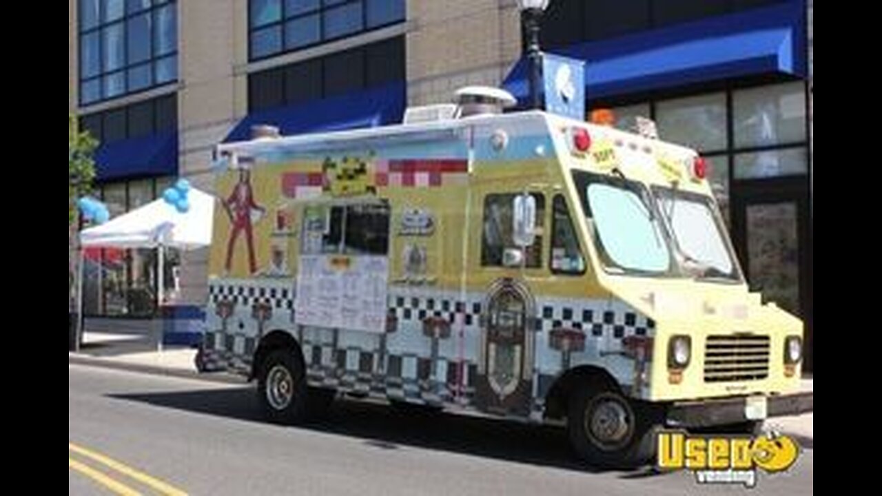 1989 Ford E350 Custom Built Rock to the Oldies Soft Serve Ice Cream Truck for Sale in New Jersey!