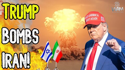 BREAKING: TRUMP BOMBS IRAN! - Did The So-Called "Peace President" Just Start WW3 For Israel?