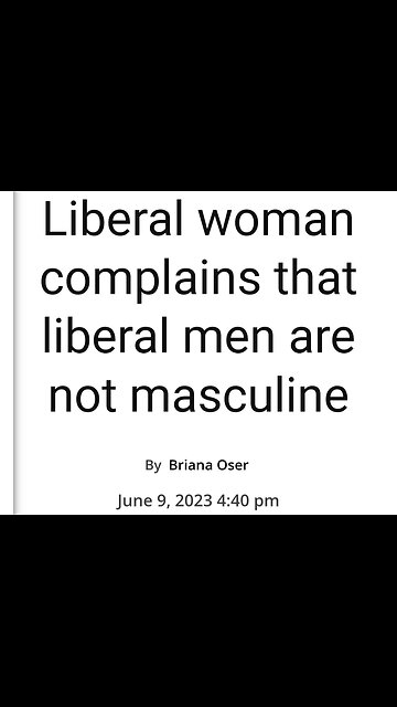 EVEN LIBERAL WOMEN KNOW