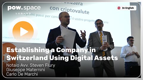 Setting up a company in Switzerland using Digital Assets