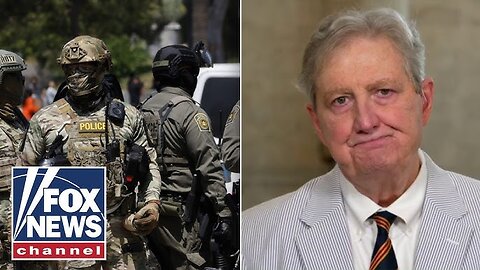 Sen. Kennedy issues STARK warning to attackers of ICE agents