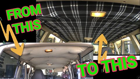 JEEP XJ Headliner fix