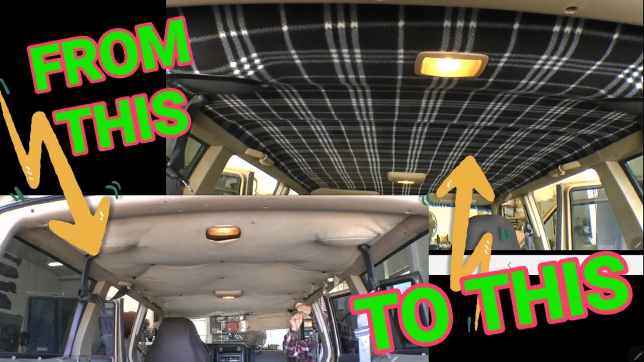 JEEP XJ Headliner fix