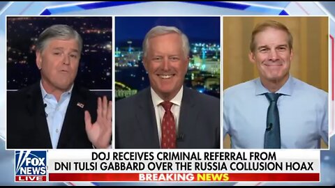 Chairman Jordan Discusses Criminal Referral Over Russia Hoax