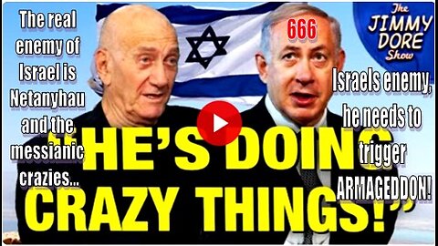 “Netanyahu Is Israel’s REAL Enemy!” Says Former Israeli Prime Minister Ehud Olmert