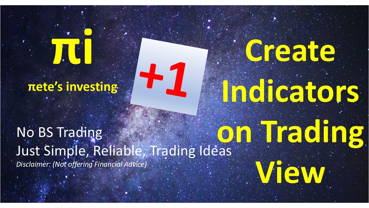 Adding my indicators to Trading View