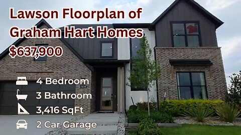 The Lawson floorplan of Graham Hart Homes