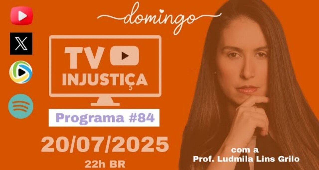 #84 TV INJUSTIÇA - O cancelamento dos vistos americanos dos ditadores e comparsas