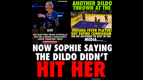 RBS #135 The Dildo was thrown at 4 Indiana Fever player, NOT SOPHIE CUNNIGHAM.