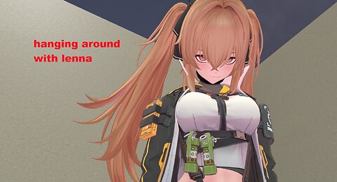 hanging around with Lenna (GFL2)