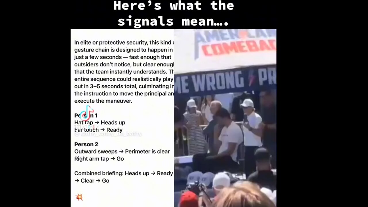 HERE IS WHAT THE MILITARY SIGNALS MEAN IN THE CHARLIE KIRK FLASE FLAG PSYOP