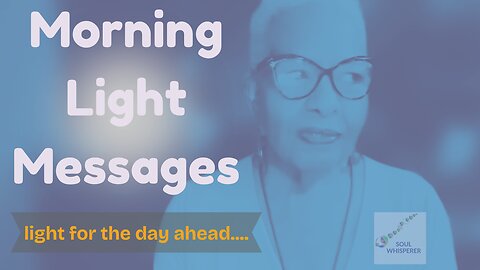 ☀️ MORNING LIGHT : Allowing Yourself to Feel Without Drowning